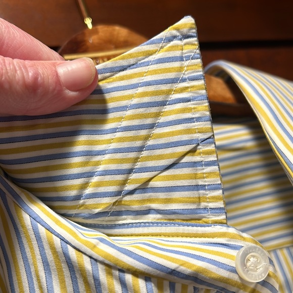 Custom made Oxford Clothes Button Down with French Cuffs - Picture 4 of 6